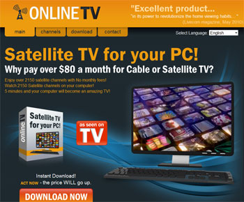 Партнерка ONLINE TV290350